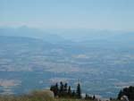 La tournette, le Parmelan et le Lac d'Annecy